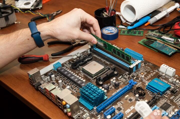 Ремонт компьютеров и ноутбуков Компьютерный мастер