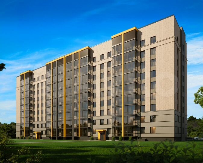 1-к. квартира, 47,7 м², 1/9 эт.