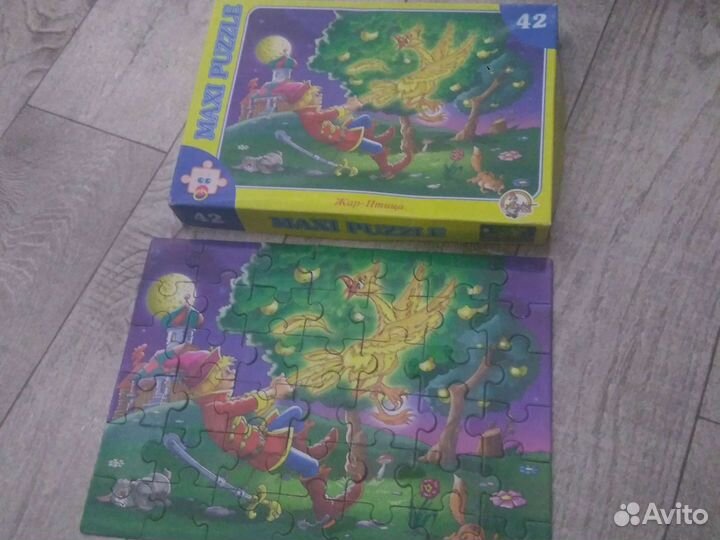 Пазлы 42 штуки