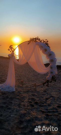 Фотозона свадебная арка декор аренда