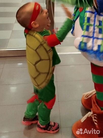 Костюм черепашки ниндзя nickelodeon Рафаэль