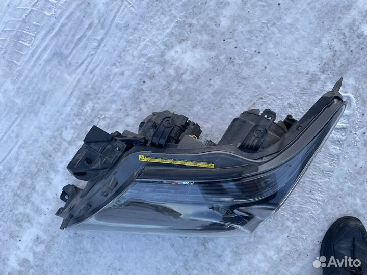 Фары Lexus LX 570, бегающий повтор, черные