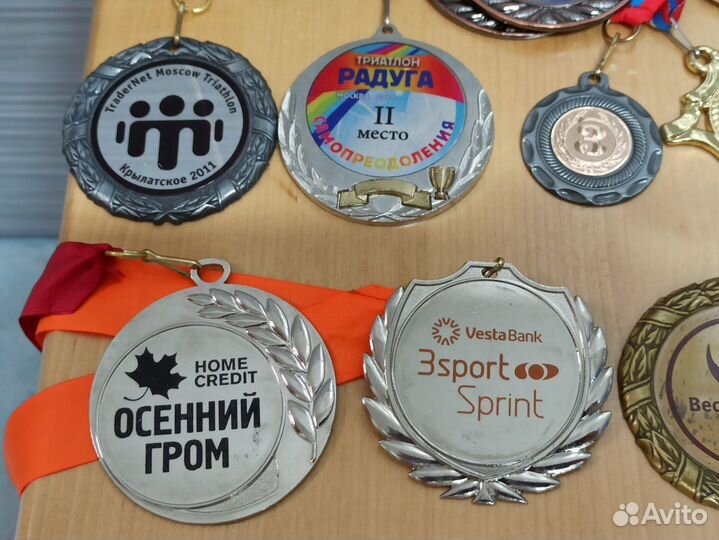 Медали финишера, триатлон (15шт.)