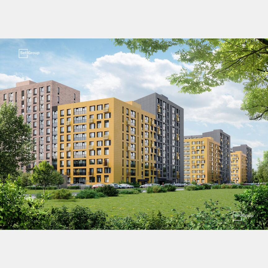1-к. квартира, 34,2 м², 1/9 эт.