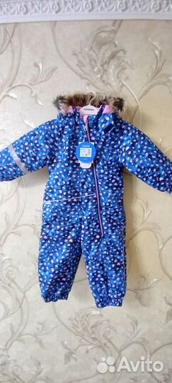 Зимний комбинезон для девочки