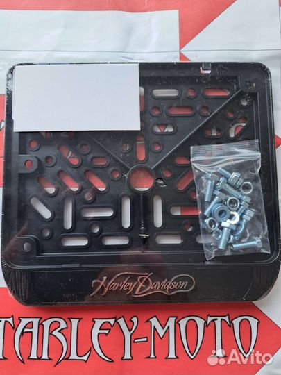 NEW мото рамка для номера HD Harley Davidson