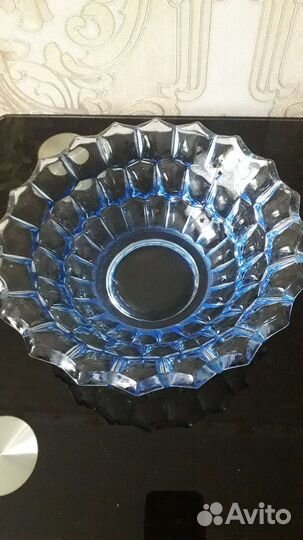 Салатник ссср,цветное стекло