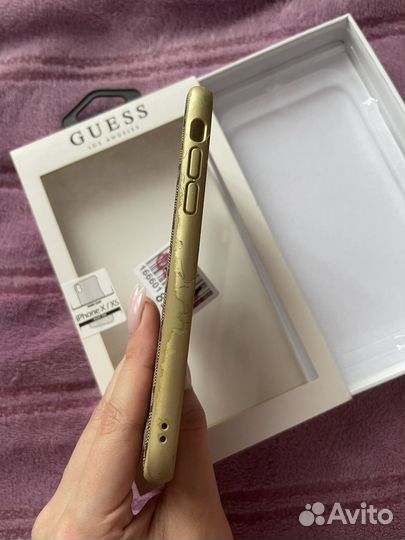 Чехол iPhone x/xs guess