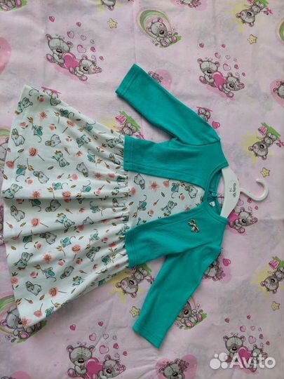 Платье для девочки 86