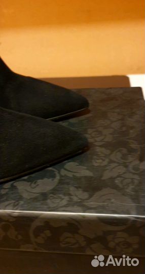 Ботильоны замша 