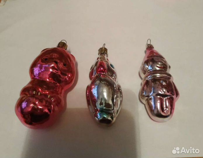 Елочные игрушки СССР