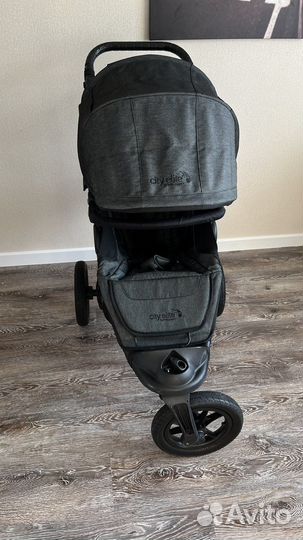 Коляска + люлька baby jogger elite