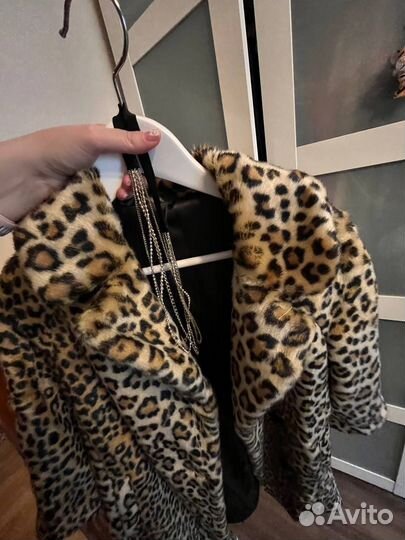 Шуба из эко меха