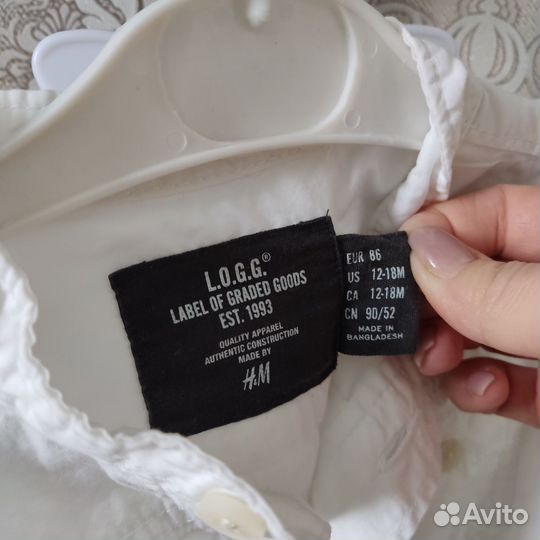 Рубашка для мальчика86