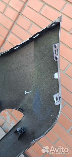 Молдинг заднего бампера kia sportage 3 рестайлинг