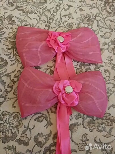 Свадебное украшение на автомобиль