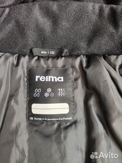 Зимняя куртка reima 122 новая
