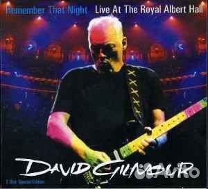 David Gilmour – Remember That Night 2 digi DVD