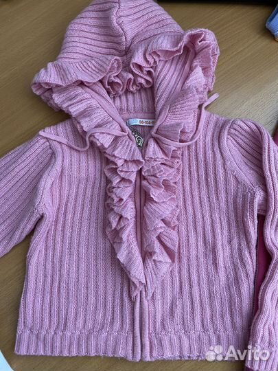 Детские вещи пакетом для девочки 104