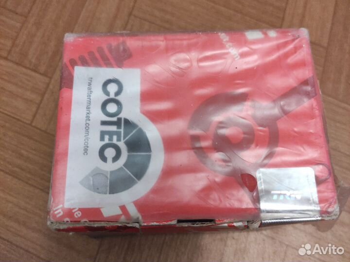 Колодки передние trw gdb1665