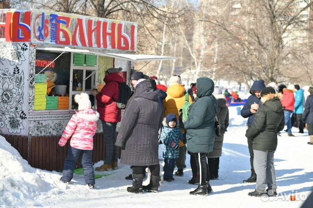 Продавец-блинопёк