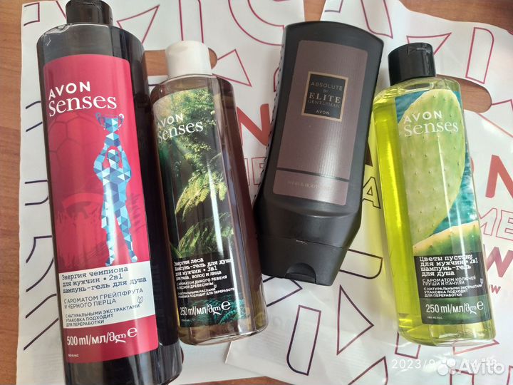 Гель для душа Avon мужской