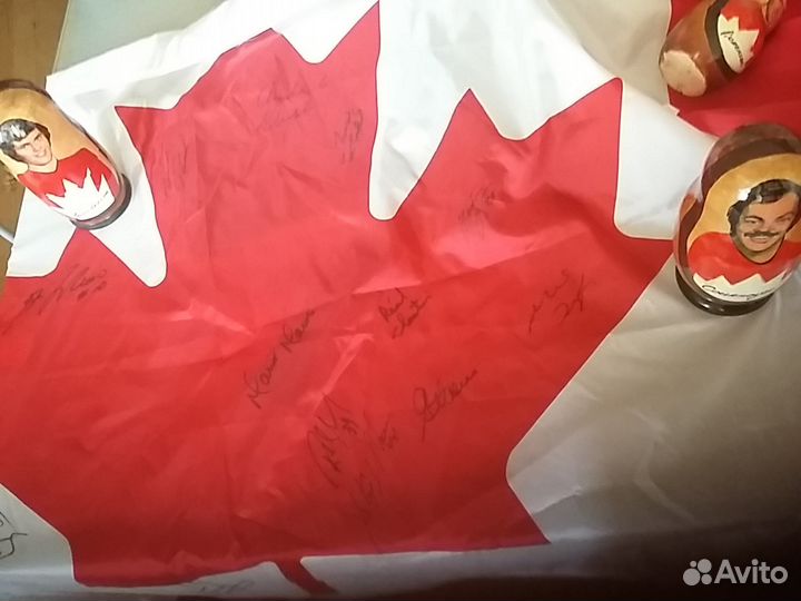 Флаг сборной Канады 1972-1974