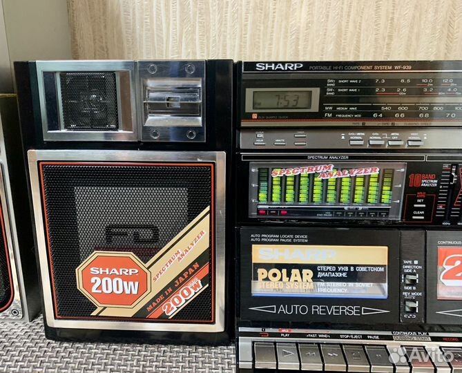 Магнитола sharp WF-939