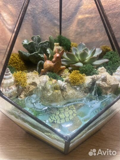 Флорариум капля 22 см