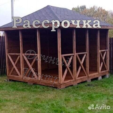 Беседка для дачи Д-4-7