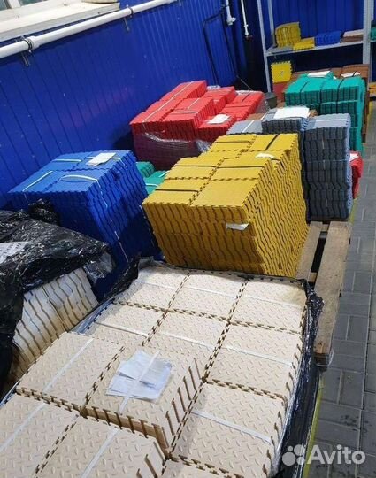 Модульная плитка пвх