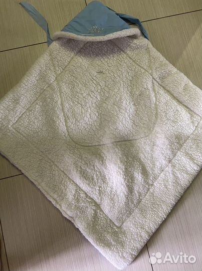 Конверты на выписку для мальчика зимний на овчине