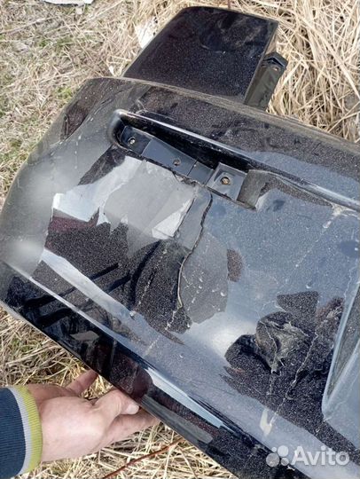 Бампер задний mitsubishi lancer 10