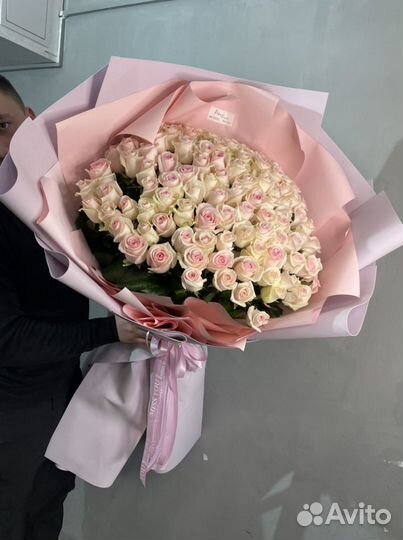 Букет-гигант 101 роза