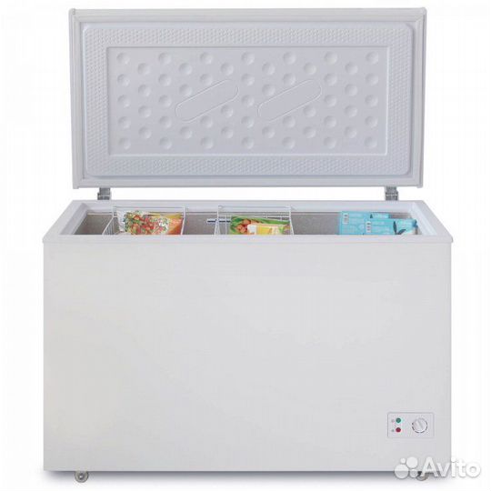 Морозильник ларь Бирюса 355 kх новый объём 330 л
