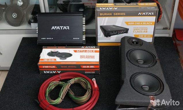Комплект громкого фронта Avatar на ваз