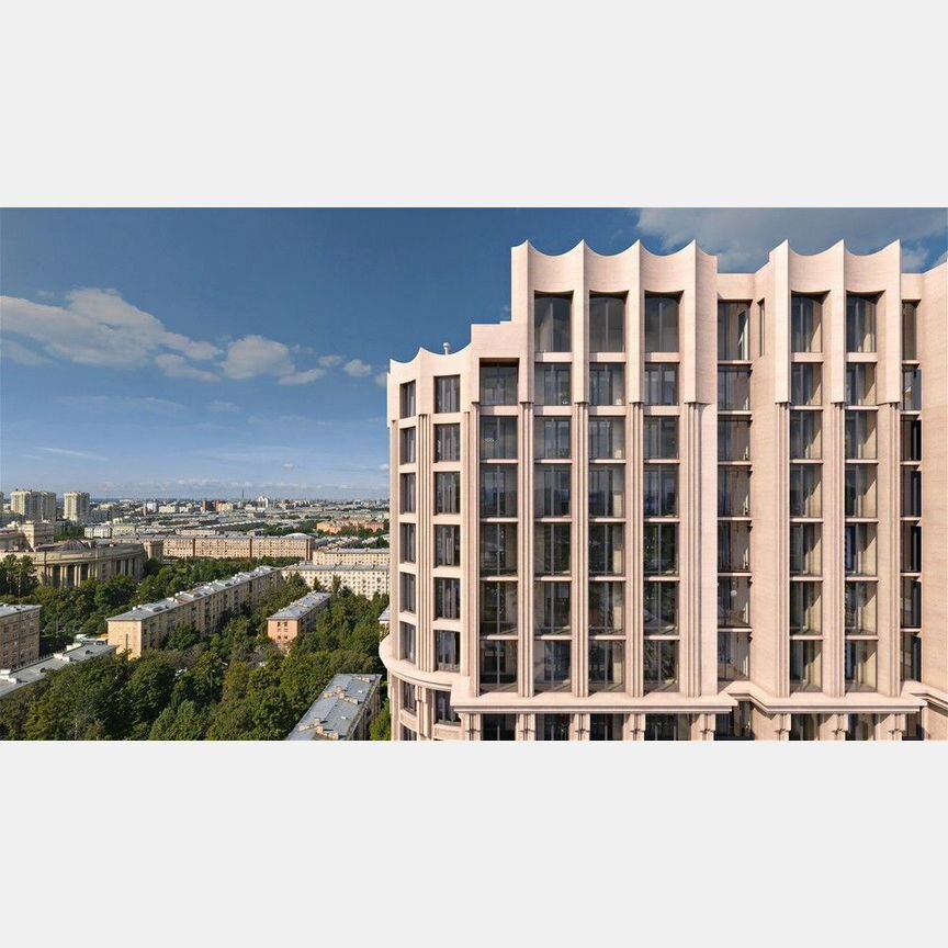 2-к. квартира, 57,4 м², 15/24 эт.