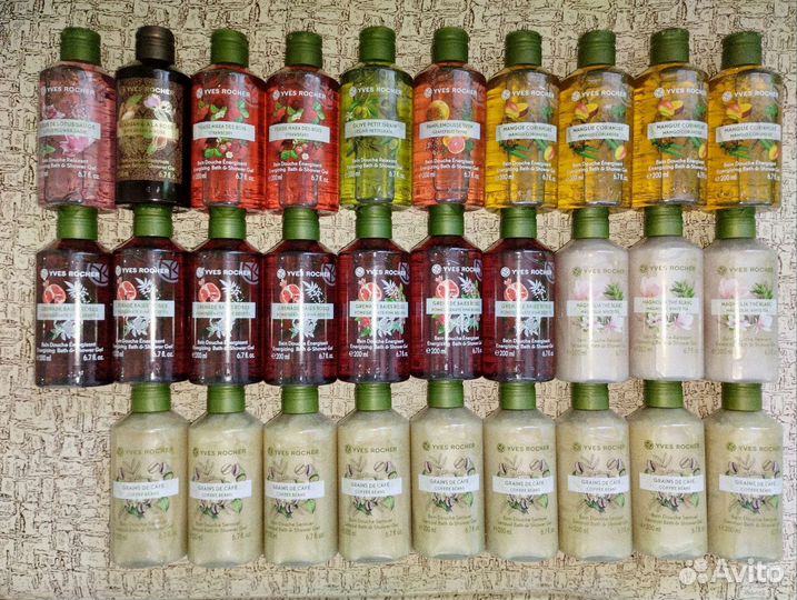 Гель для душа и молочко Ив Роше