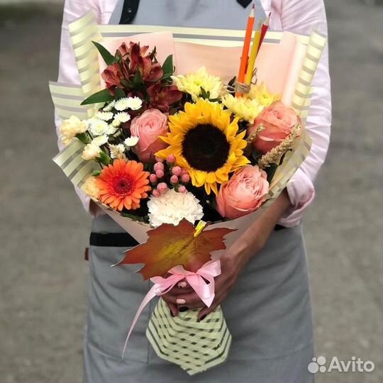 Цветы на 1 сентября