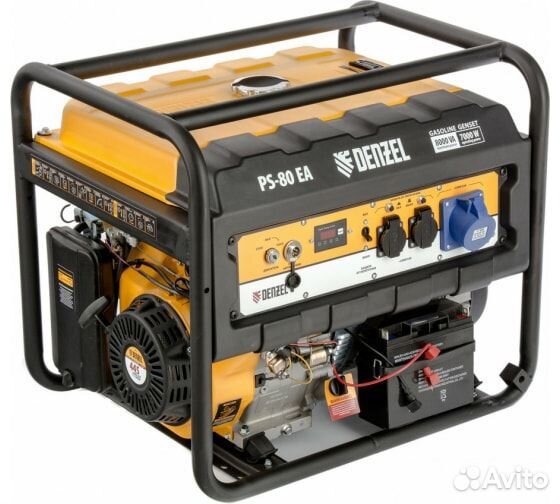 Бензиновый генератор Denzel PS 80 EA