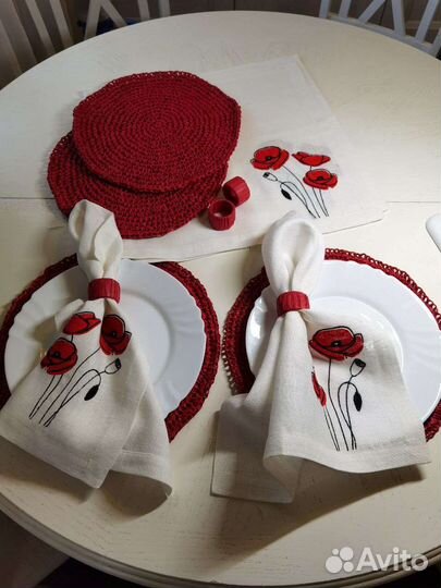 Столовый сервировочный набор текстиля