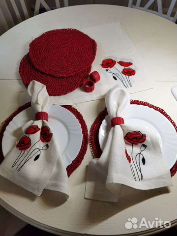 Столовый сервировочный набор текстиля