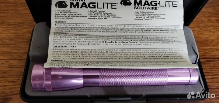 Фонарь mini MagLite