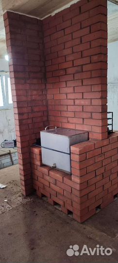 Печь с каминным порталом