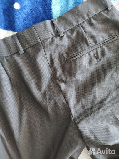 Брюки мужские классические 48 темно серые