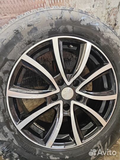 Литые диски R17 5x114.3/ со 66.1 Резина в подарок