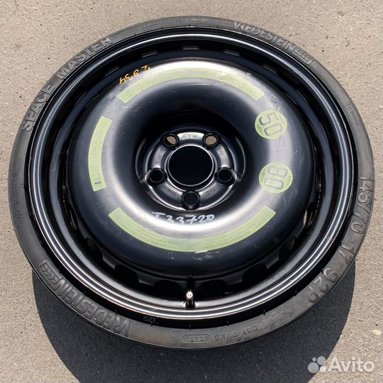 Докатка / запаска складная компактная Mercedes R17