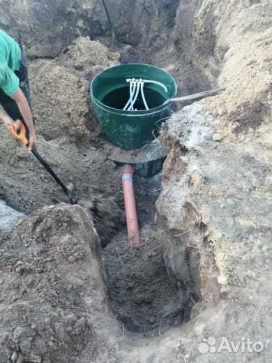 Монтаж септика