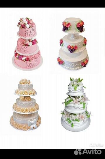 Подставка для торта капкейков 3-х, 4-х, 5-ти яруса