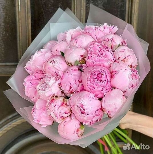 Пионы Букет пионов Доставка цветов